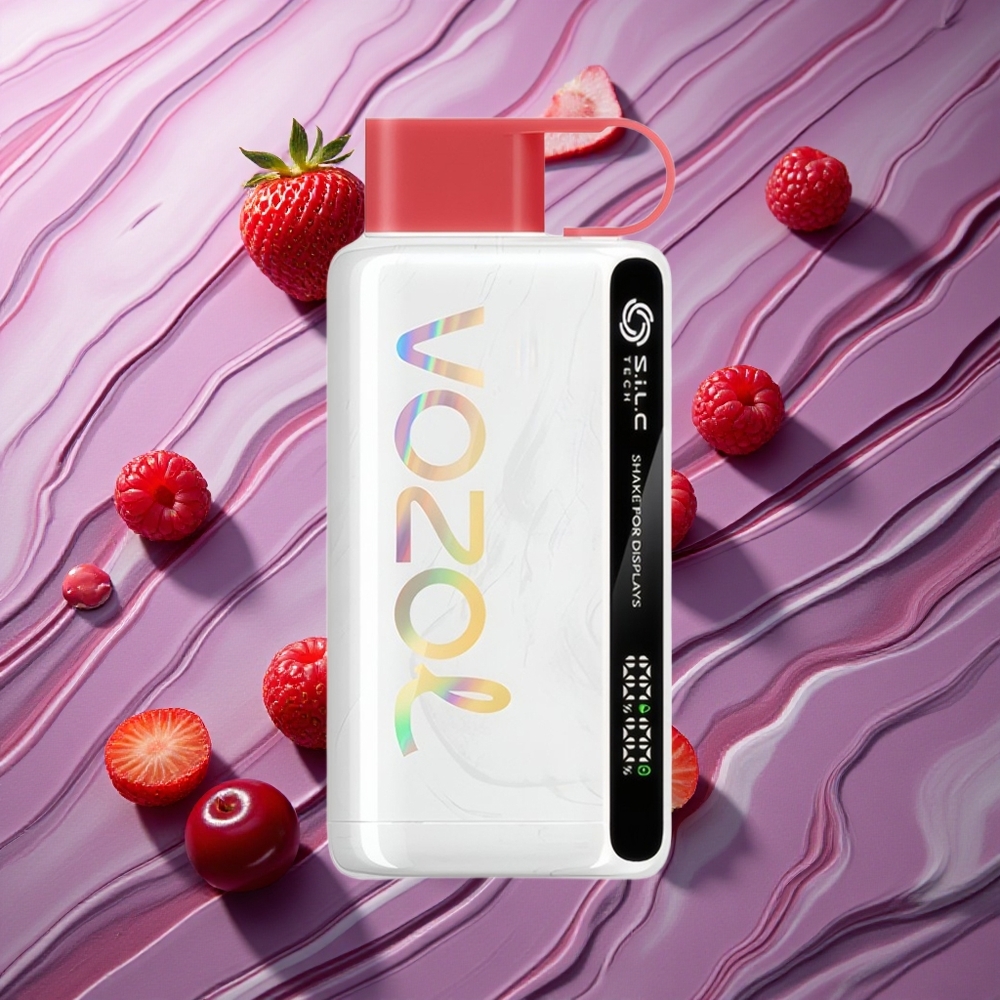 VOZOL STAR 9000/12000 Klātienes aizsardzība Zemeņu Aveņu Ķiršu Latvija vape