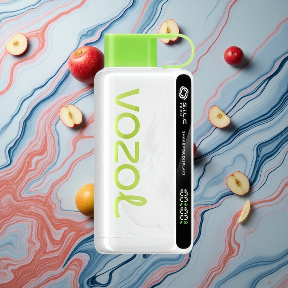 VOZOL STAR 9000/12000 Skābā ābola ledus 30% ātrāka uzlāde 650mAh Latvija vape