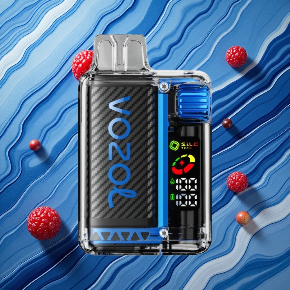 VOZOL Vista 20000 Puffs 2% Nikotīna Zilā Aveņu Ledus Latvija vape