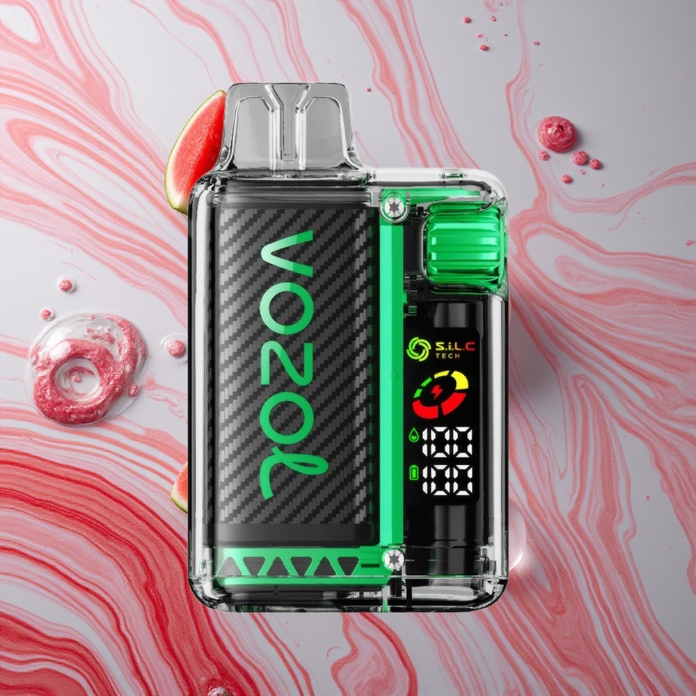 VOZOL Vista 20000 Puffs Arbūza Burbuļu Gumijas 650mAh OLED Latvija vape