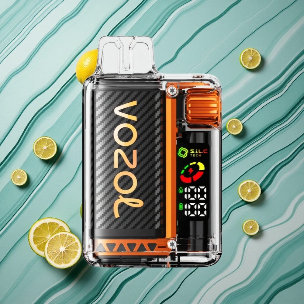 VOZOL Vista 20000 Puffs Citrons Laiša Kombinācija 650mAh OLED Latvija vape