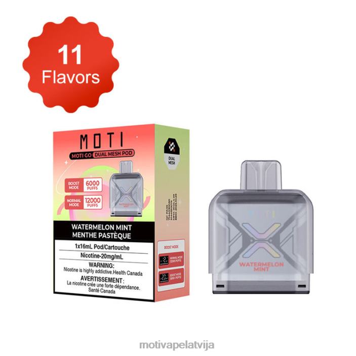 MOTI Go Pro vienreizējās lietošanas pāksts 628D097 MOTI vape near me melnā pērle ledaina