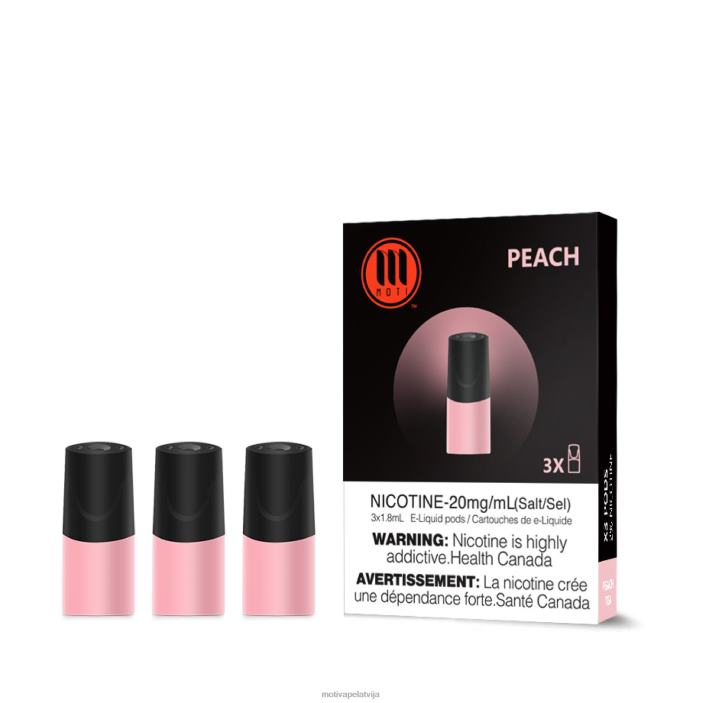 MOTI klasiskās pākstis 628D0102 MOTI vape riga persiku