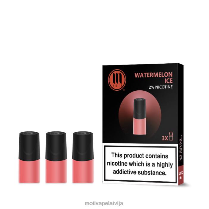 MOTI klasiskās pākstis 628D0105 MOTI vape pods iesaldēt piparmētru