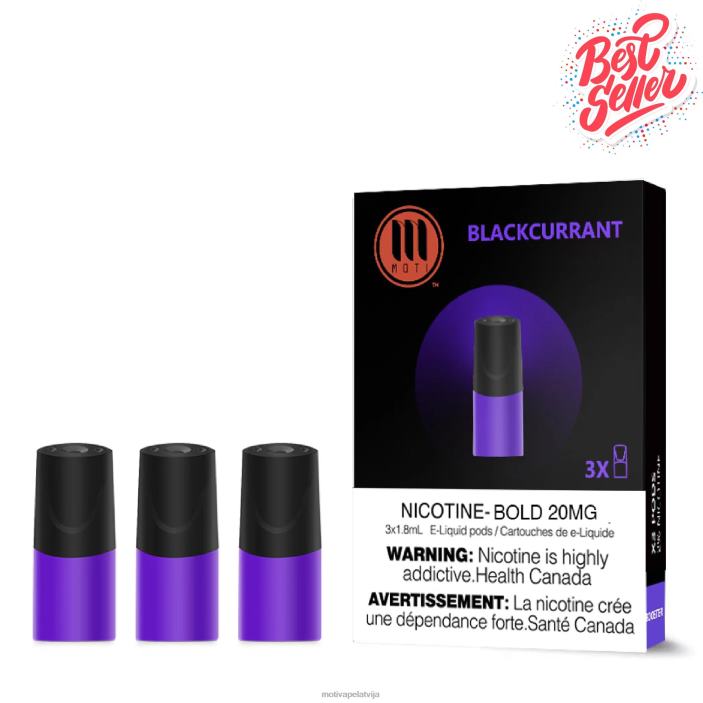 MOTI klasiskās pākstis 628D0105 MOTI vape pods iesaldēt piparmētru