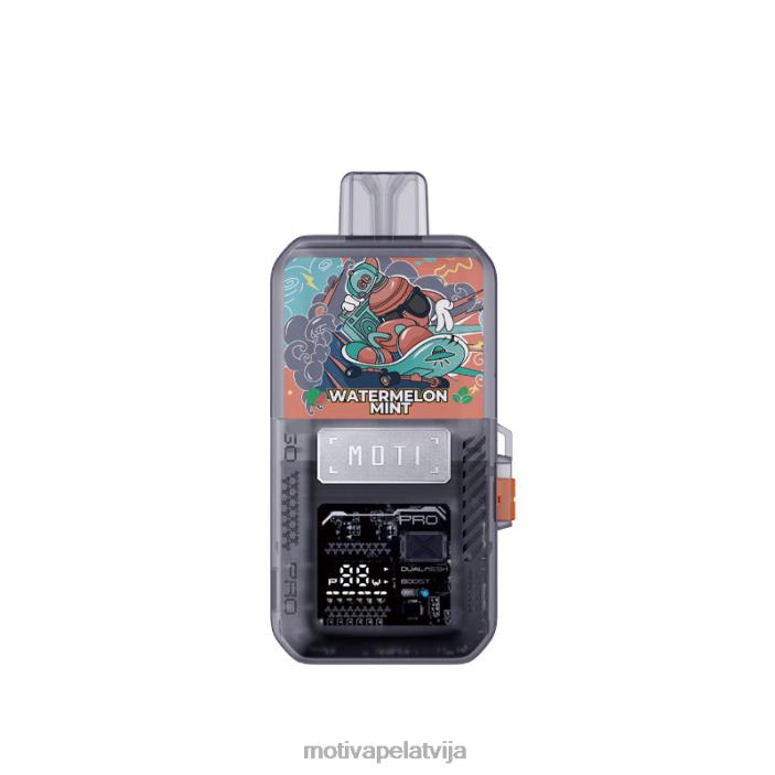 MOTI Go Pro vienreizējās lietošanas pods+ierīce 628D078 MOTI vape disposable latvija arbūzu piparmētra