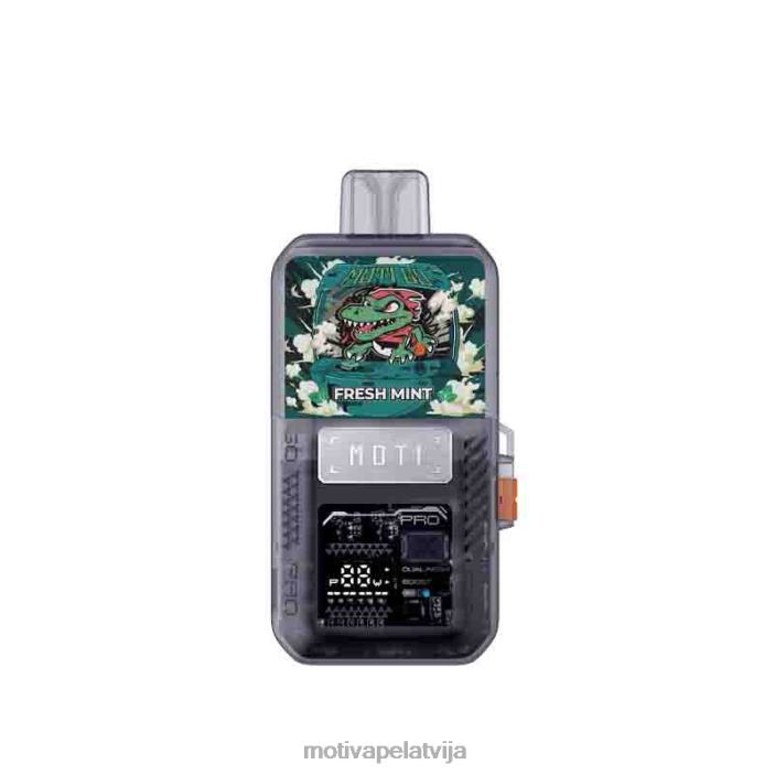 MOTI Go Pro vienreizējās lietošanas pods+ierīce 628D080 MOTI vape kit latvija svaiga piparmētra