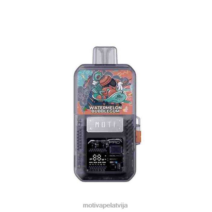 MOTI Go Pro vienreizējās lietošanas pods+ierīce 628D081 MOTI vape latvija arbūzu burbulis