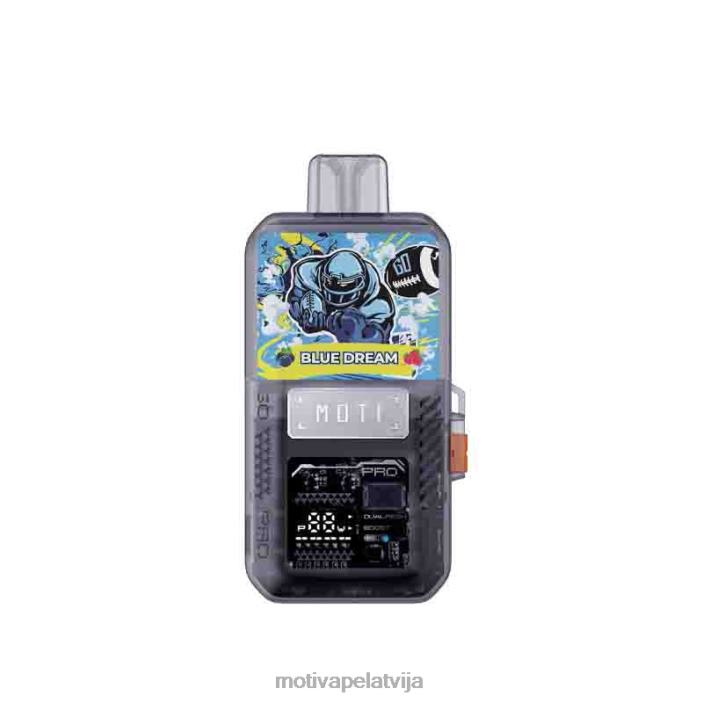 MOTI Go Pro vienreizējās lietošanas pods+ierīce 628D082 MOTI vape riga zils sapnis