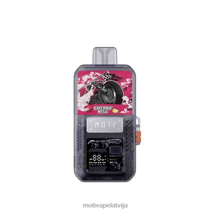 MOTI Go Pro vienreizējās lietošanas pods+ierīce 628D085 MOTI vape pods ķiršu skūpsts