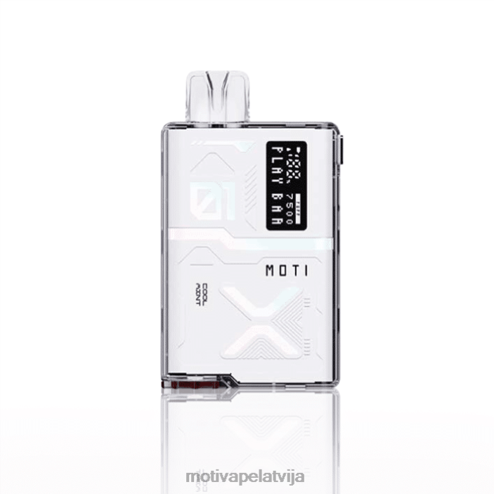 MOTI Play Bar 7500 vienreizējās lietošanas vape (5%, 7500 uzpūtienu) 628D060 MOTI vape kit latvija forša piparmētra