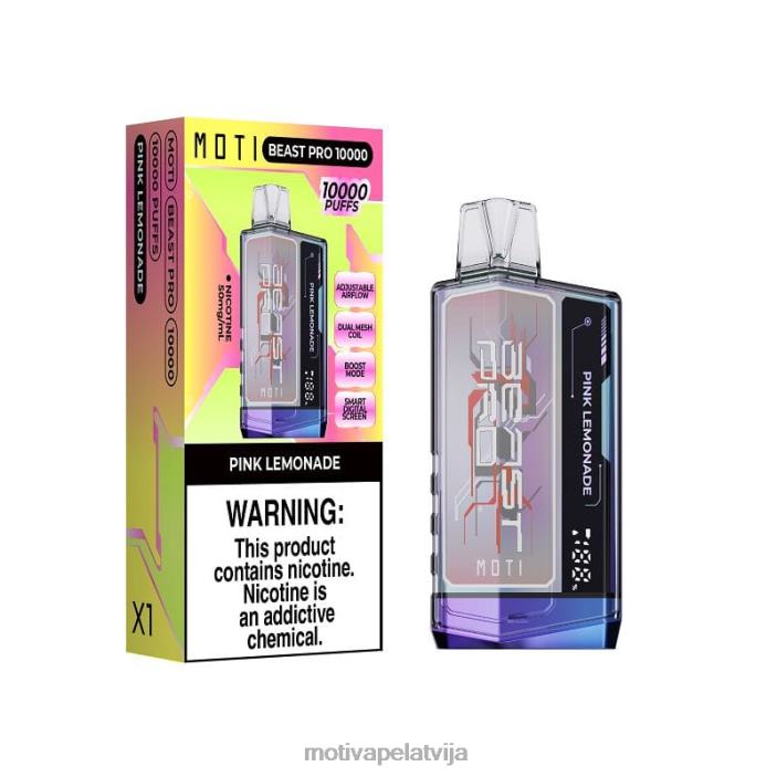 MOTI Beast Pro vienreizējās lietošanas vape (5%, 10000 uzpūtienu) 628D042 MOTI vape riga kolas putojošs