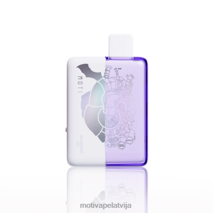 MOTI Duo 9000 vienreizējās lietošanas vape (5%, 9000 uzpūtienu) 628D068 MOTI vape disposable latvija melleņu ledus