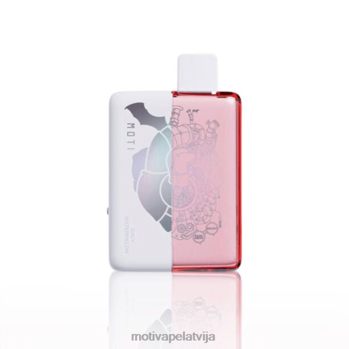MOTI Duo 9000 vienreizējās lietošanas vape (5%, 9000 uzpūtienu) 628D070 MOTI vape kit latvija sulīgs arbūzs