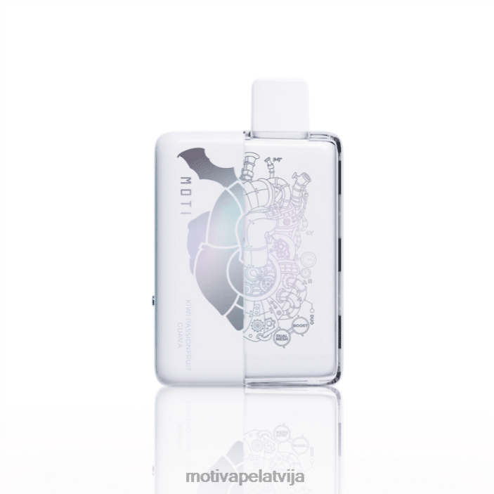 MOTI Duo 9000 vienreizējās lietošanas vape (5%, 9000 uzpūtienu) 628D073 MOTI latvija kivi pasifloru gvajava
