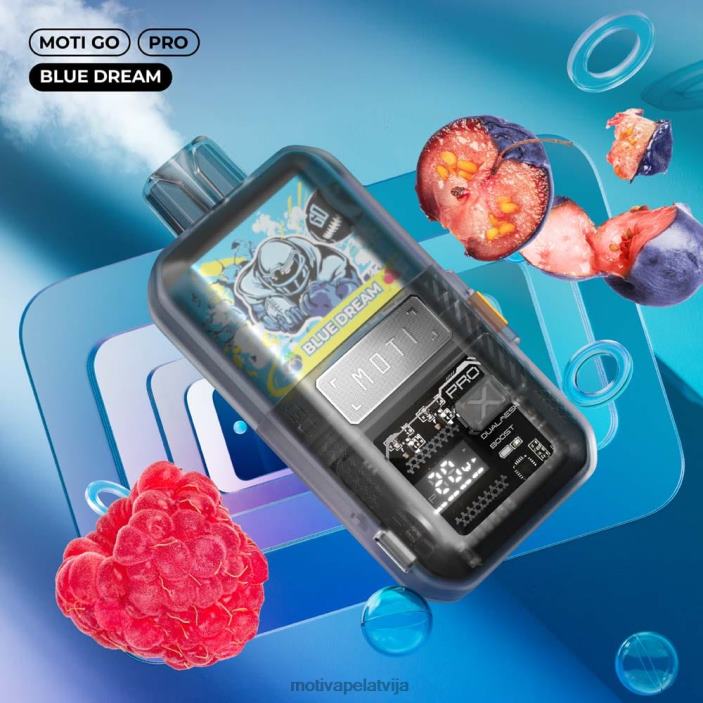 MOTI Go Pro vienreizējās lietošanas tvaiki (5%, 12000 uzpūtienu) 628D015 MOTI vape pods ķiršu skūpsts