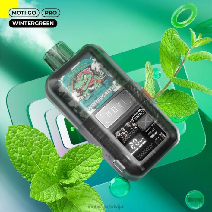 MOTI Go Pro vienreizējās lietošanas tvaiki (5%, 12000 uzpūtienu) 628D024 MOTI vape price ziemzaļš