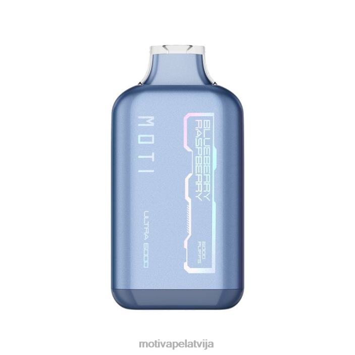 MOTI Ultra vienreizējās lietošanas vape (5%, 6000 uzpūtienu) 628D029 MOTI vape flavors latvija melleņu avenes